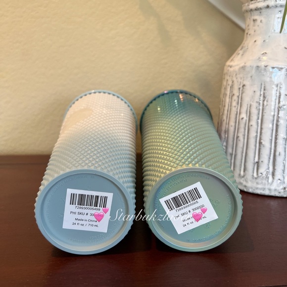 Starbucks Frozen and Blue Green Philippines Exclusive Studded Tumbler (Set) - Picture 5 of 6